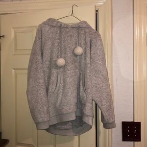 Fuzzy Hollister sweatshirt